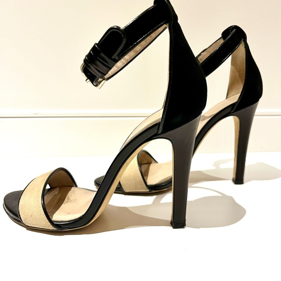 Stunning Italian leather and suede Club Monaco heels - size 6 - Picture 3 of 5